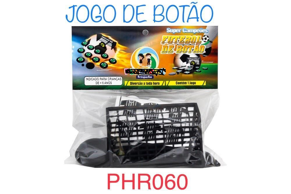 Jogo Futebol de Botão Com 2 Times PlasHome