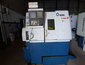 Foto: TORNO CNC ROMI GALAXY 10 - ANO 2001