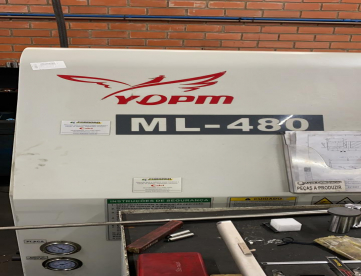 Foto: CENTRO DE TORNEAMENTO - MARCA YIDA - ML 480 - NOVA - COM FERRAMENTA ACIONADA-ANO 2019