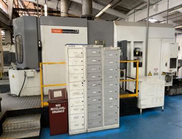 Foto: CENTRO DE USINAGEM HORIZONTAL MAZAK - FH6800 - ANO 1999