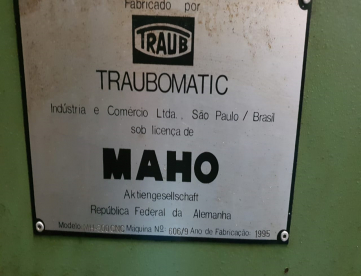 Foto: FRESADORA CNC  TRAUBOMATIC MAHO -ANO 1995