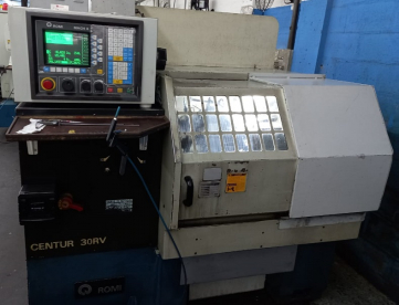 Foto: TORNO CNC ROMI - CENTUR 30RV - ANO 1995