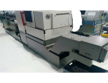 Foto: TORNO CNC CABEÇOTE MOVEL TRAUB TNL 12/7- ANO 2000