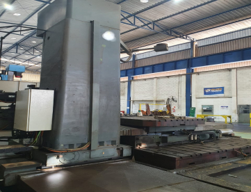 Foto: MANDRILHADORA FLOOR TYPE CNC UNION 125/5 - 4000 X 1750 X 1700MM