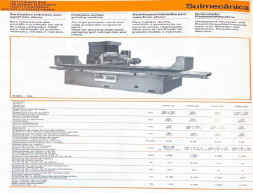 Foto: RETIFICA PLANA SULMECÂNICA MOD. RAPH 150 - 500 X 1500MM - REVISADA