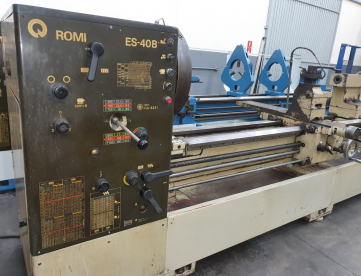 Foto: TORNO MECÂNICO ROMI ES40B - 800MM X 5000MM