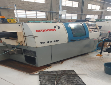 Foto: TORNO CNC AUTOMÁTICO - ERGOMAT - TB 42 - ANO 2003