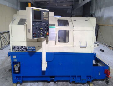 Foto: TORNO CNC CABEÇOTE MOVEL TSUGAMI MU38 - SY -ANO 2009