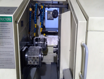 Foto: TORNO CNC CABEÇOTE MOVEL TSUGAMI MU38 - SY -ANO 2009