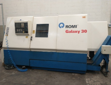 Foto: TORNO CNC ROMI - GALAXY 30 - ANO 2000 - 320 x 1020mm