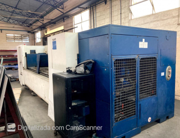 Foto: MÁQUINA DE CORTE A LASER - TRUMPF - TRUCOAX 2500W - ANO 2011