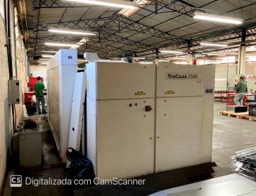 Foto: MÁQUINA DE CORTE A LASER - TRUMPF - TRUCOAX 2500W - ANO 2011