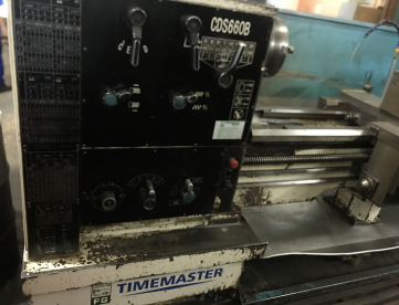 Foto: TORNO MECÂNICO COM CAVA - TIMEMASTER - CDS660B - 660X2200MM