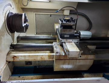 Foto: TORNO CNC LATHE MACHINE- MODELO CK6150 - ANO 2012 - 500x1000MM