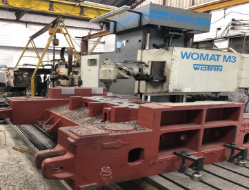 FRESADORA CNC - BANCO FIXO - WOTAN M3 - ANO 2000 - 3000 x 1000 x 1000mm | Máquinas Usinagem | Operatrix FRESADORA CNC - BANCO FIXO - WOTAN M3 - ANO 2000 - 3000 x 1000 x 1000mm