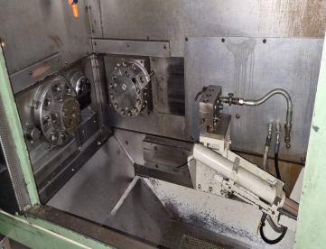 Foto: TORNO CNC INDEX MULTIEIXOS MODELO GS30 COM ALIMENTADOR E FERRAMENTA ACIONADA