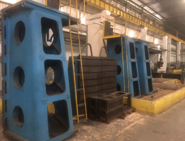 Foto: MANDRILHADORA CNC WOTAN WOMAT M3 FTP - 4000MM X 2500MM X 2000MM - ANO 2002
