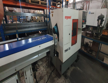 Foto: TORNO AUTOMÁTICO CNC - TIPO "GANG" - ERGOMAT - TNG32 - ANO 2014