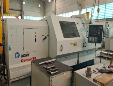 Foto: TORNO CNC - ROMI - CENTUR 50 - ANO 2008 - 1.000 x 2.000mm