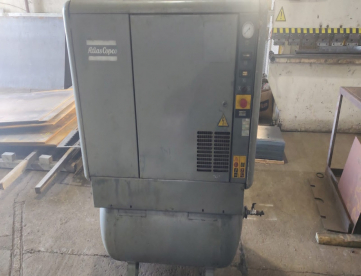 Foto: COMPRESSOR DE PARAFUSO ATLAS COPCO 10 BAR - ANO 2002