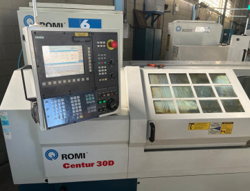 Foto: TORNO CNC - ROMI - CENTUR 30D - ANO 2007 - 430 x 1000 MM