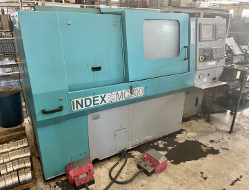 Foto: TORNO CNC - INDEX - MC200 - ANO 2008 - 275 x 385mm - COM FERRAMENTAS ACIONADAS