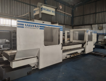 Foto: FRESADORA CNC DE BANCO FIXO - WOTAN - WOMAT M3 - ANO 2000 - CURSOS USINÁVEIS 3.000 x 1.000 x 1.000 MM