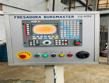 Foto: FRESADORA CNC BURGMASTER 1240MM X 820MM X 650MM - ANO 2005 - COMANDO FAGOR