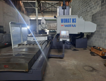 Foto: FRESADORA CNC UNIVERSAL - WOTAN - WOMAT M3 - ANO 2003 - COM MESA GIRATÓRIA