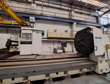 Foto: TORNO CNC HEYLIGENSTAEDT - 1900MM X 5000MM COM SISTEMA DE FRESAMENTO