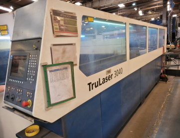 Foto: MAQUINA DE CORTE A LASER - TRUMPF 3040 - 4000 WATTS - ANO 2010