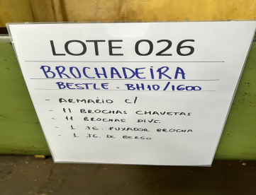 Foto: LOTE KONE 026 - BROCHADEIRA HORIZONTAL - BESTLE - BH10 / 1600