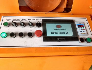 Foto: SERRA DE FITA FRANHO - MODELO SFCI - 320A - DUPLA COLUNA