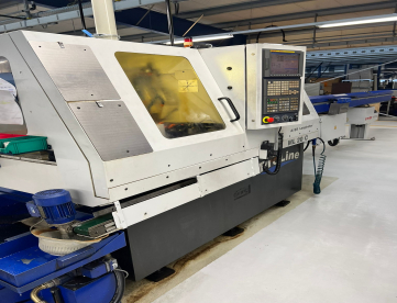 Foto: TORNO CNC AUTOMATICO COM CABEÇOTE MOVEL MAIER ML20C -ANO 2005