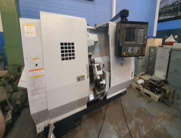 Foto: CENTRO DE TORNEAMENTO - OKUMA - MODELO LU-15 - DUPLA TORRE