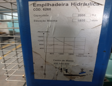 Foto: EMPILHADEIRA HIDRAULICA  BREMEN - 2 TONELADAS