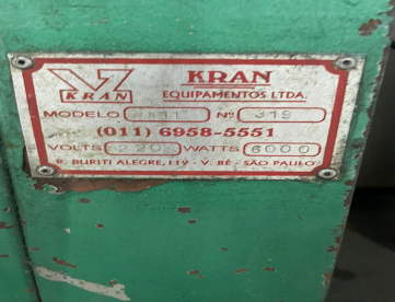 Foto: ESTUFA PARA MATERIAL PLÁSTICO KRAN - 10 BANDEJA