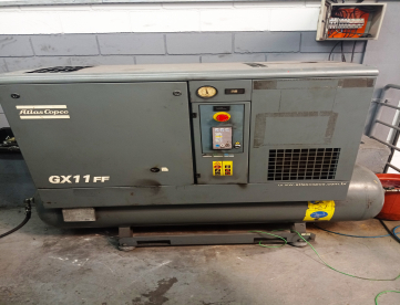 Foto: COMPRESSOR DE PARAFUSO ATLAS COPCO 270 LTS  GXIIFF- ANO 2012