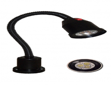 Foto: LUMINÁRIA LED COM BASE IMANTADA PRETA (70CM) PM0073