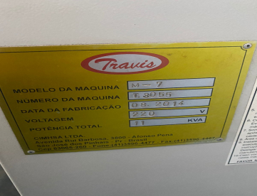 Foto: FRESADORA CNC TRAVIS M7 - 1500MM X 650MM X 620MM - ANO 2014