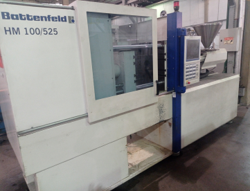 Foto: INJETORA DE PLASTICOS BATTENFELD HM 100 / 525 - 100 TONELADAS - ANO 2008