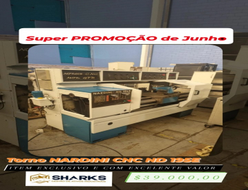 Foto: TORNO CNC NARDINI ND195E MOD.GPR - TODO REFORMADO