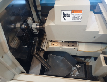 Foto: TORNO CNC AUTOMÁTICO CABEÇOTE MOVEL ESPECIAL PARA PECAS PEQUENA E DIFICEIS  DE USINAR - NOMURA NN 3MM- ANO 2021