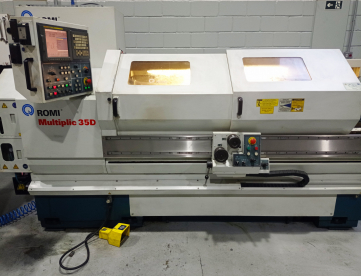 Foto: TORNO CNC ROMI MULTIPLIC 35D -1500 X 450 -ANO 2007