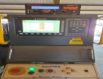 Foto: MÁQUINA DE CORTE PLASMA CNC - OXIPIRA - MASTER 35 - HPR130XD - 7000 x 2800-ANO 2013