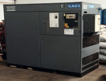 Foto: COMPRESSOR DE PARAFUSO ATLAS COPCO GA75 -100FF- ANO