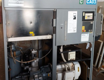 Foto: COMPRESSOR DE PARAFUSO ATLAS COPCO GA75 -100FF- ANO