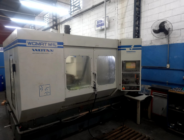 Foto: FRESADORA CNC WOTAN BANCO FIXO - WOMAT M1L - 1400 x 400 x 450mm - ANO 2000