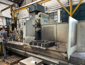 Foto: FRESADORA CNC - BANCO FIXO - WOTAN M3 - ANO 2000 - 3000 x 1000 x 1000mm