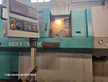 Foto: CENTRO DE TORNEAMENTO CNC INDEX - MC400 - 275 X 585MM- ANO 2004